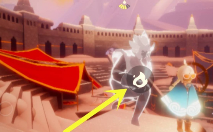 光遇怎么接受先祖的祝福1