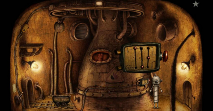 机械迷城拿到灯泡后怎么回去1