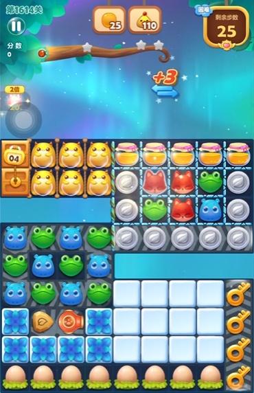 开心消消乐1614关怎么过1