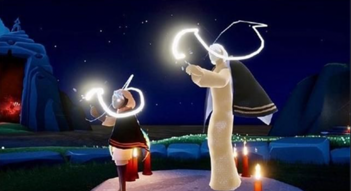 光遇怎么解锁手花动作1