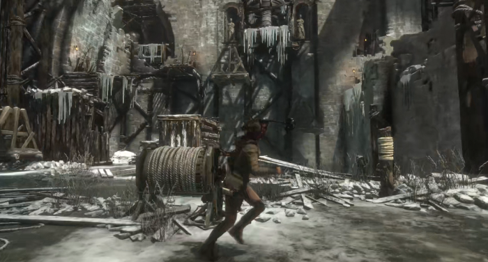 古墓丽影崛起邪恶溪谷怎么走1