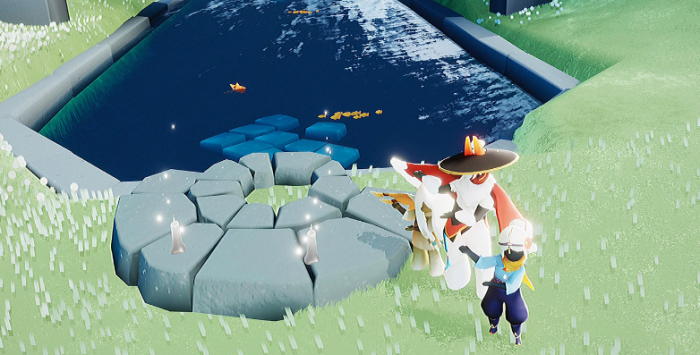 光遇怎么放纸船魔法3