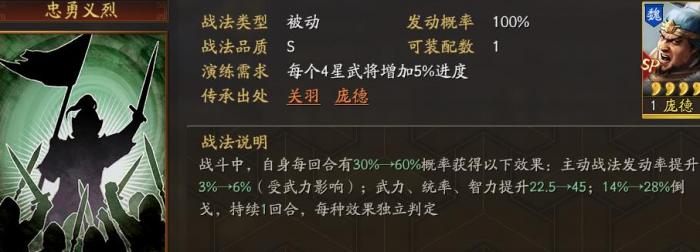 三国志战略版庞德搭配什么3