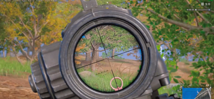 绝地求生怎么瞄准星1