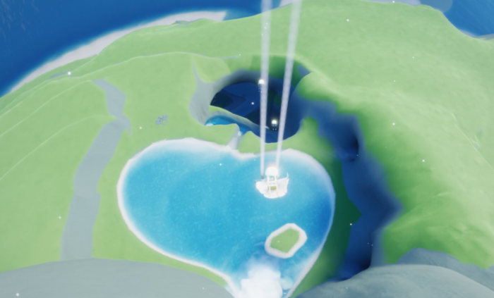 光遇圣岛爱心草坪怎么去1