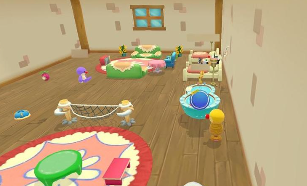 摩尔庄园床怎么躺两人2