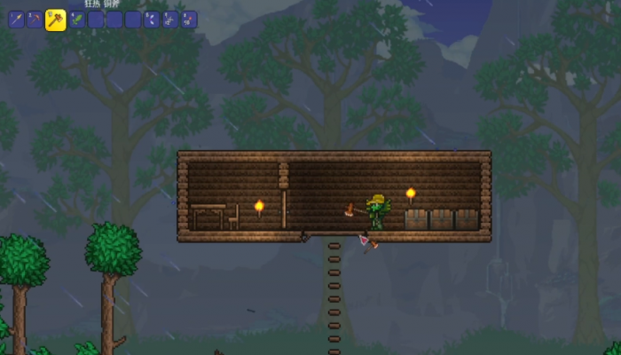 泰拉瑞亚怎么爆武器1