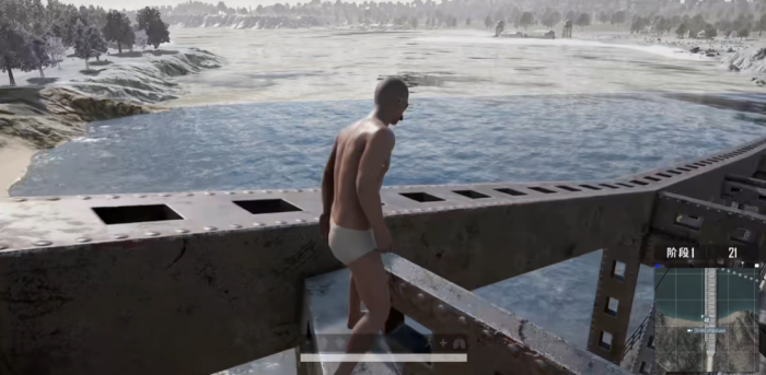 绝地求生天桥怎么上顶2