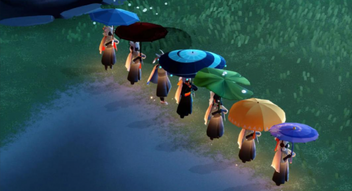 光遇移动旋转圈圈怎么弄1