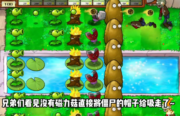 植物大战僵尸坚不可摧怎么打1