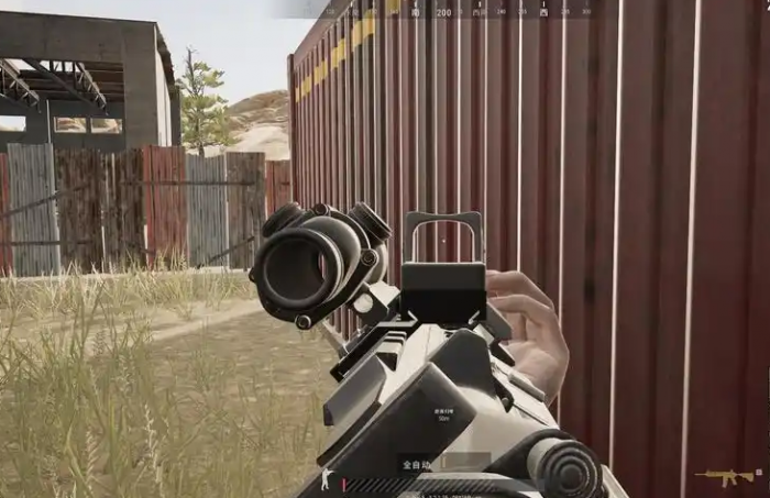 绝地求生侧瞄怎么使用2