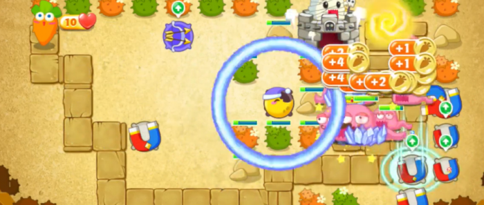 保卫萝卜二第72关怎么过2