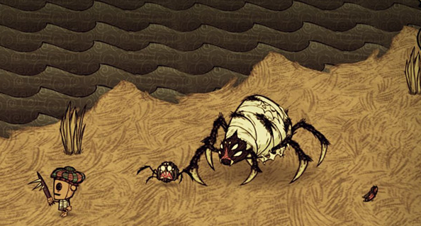 饥荒戴蜘蛛帽打蜘蛛会怎么样1