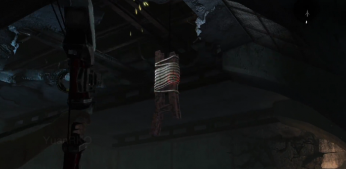 古墓丽影怎么把电线从水里移出来1