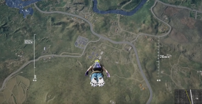 绝地求生新图怎么跳伞最快2