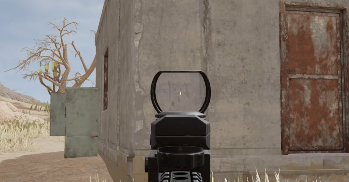 绝地求生怎么改变红点的形状1