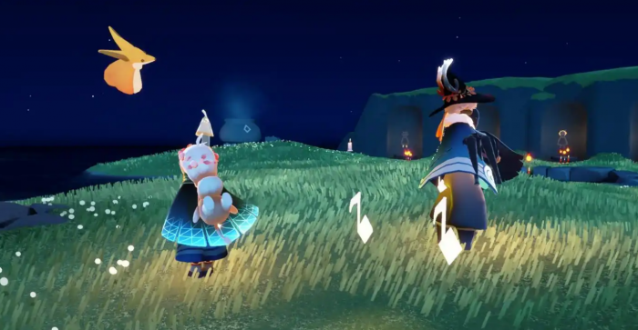 光遇小狐狸怎么摆1