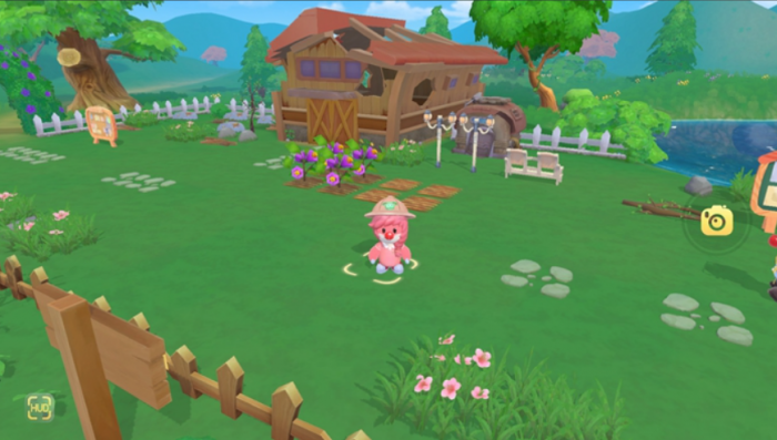 摩尔庄园怎么建设农场2级1