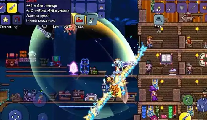 泰拉瑞亚怎么合成天顶剑2