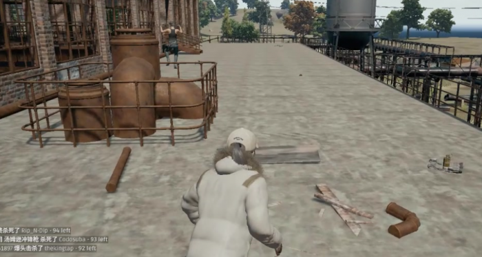 绝地求生如何落屋顶找到枪3