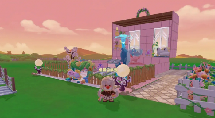 摩尔庄园小镇的房子如何放入3