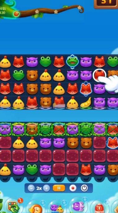 求助谁能告诉我如何过开心消消乐的700关3