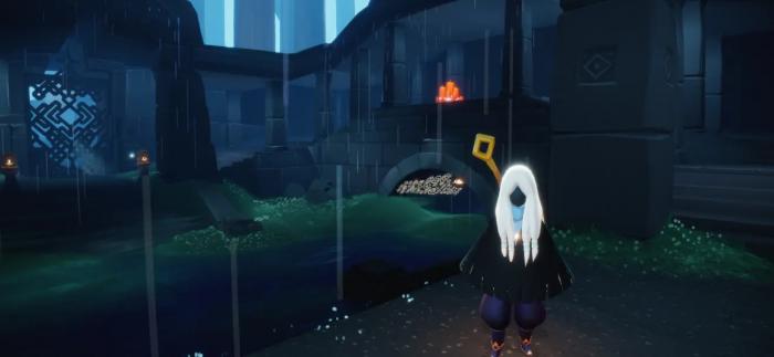 在光遇游戏中怎样使用彩虹制作彩虹桥2