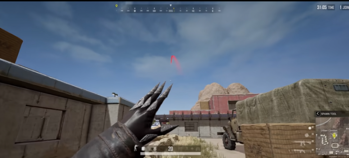 绝地求生怎么切换投掷姿势3