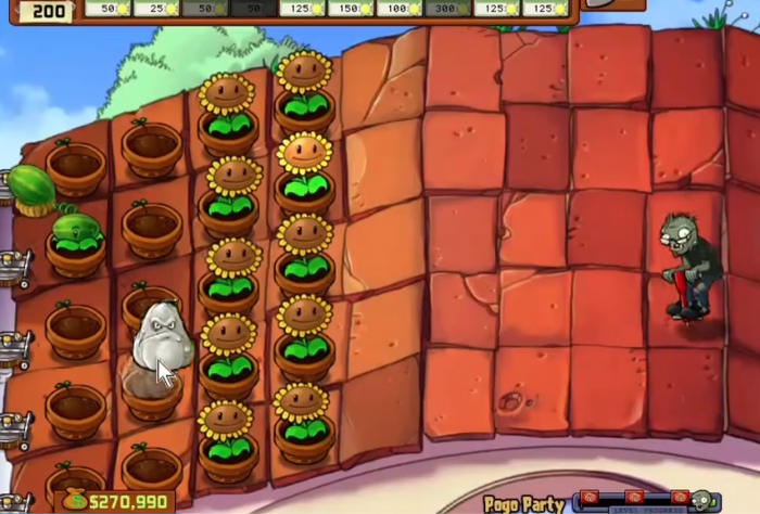 植物大战僵尸里的跳跳舞会怎么过2