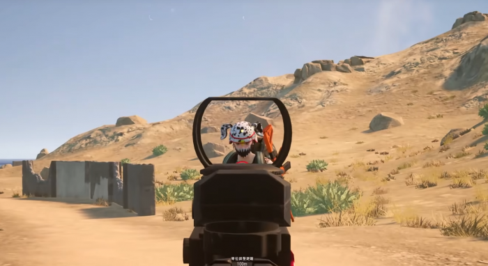 绝地求生怎么标记这有一个二级头3