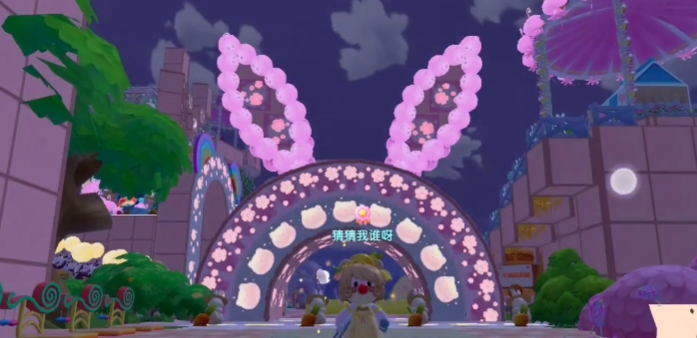 摩尔庄园门口怎么装饰1