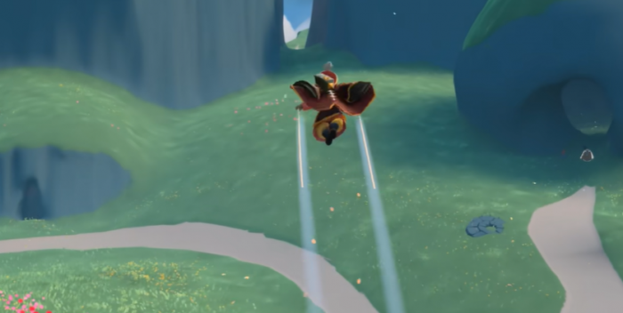 光遇怎么在空中弄出旋转弧线1