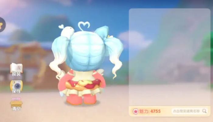 摩尔庄园游泳圈怎么穿戴1