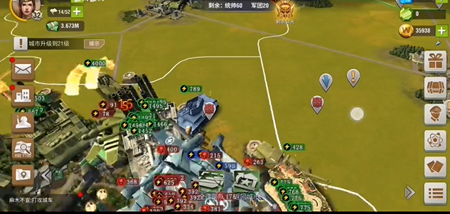 二战风云4级炮塔怎么打1