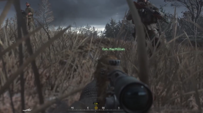 使命召唤4双人狙击关卡怎么过1