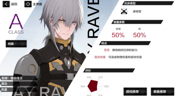 战双帕弥什渡边夙星有什么阵容1