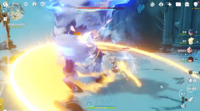 原神雪山风雪丘丘霜铠王怎么打3