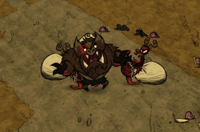 饥荒猪人和蜘蛛怎么互刷2