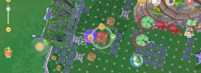 摩尔庄园怎么在地下放家具2