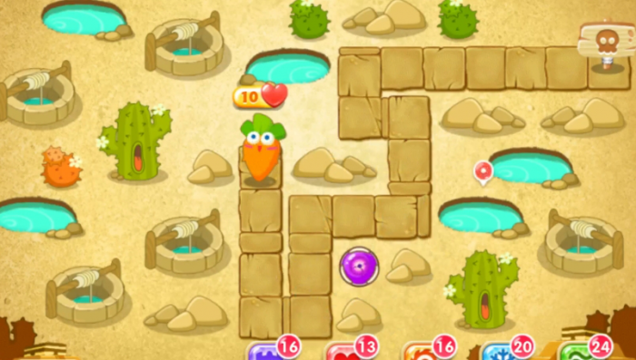 保卫萝卜2攻略74关怎么过1