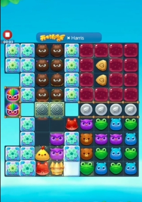 开心消消乐隐藏169关怎么过1