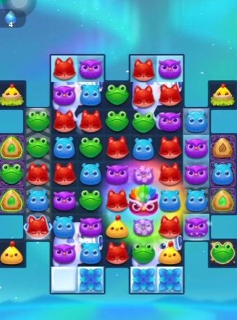 开心消消乐2238关怎么攻略1