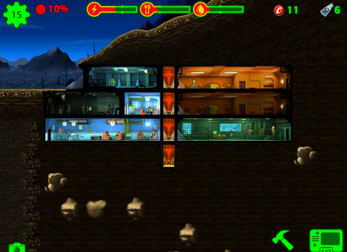 辐射避难所发生灾害怎么办1