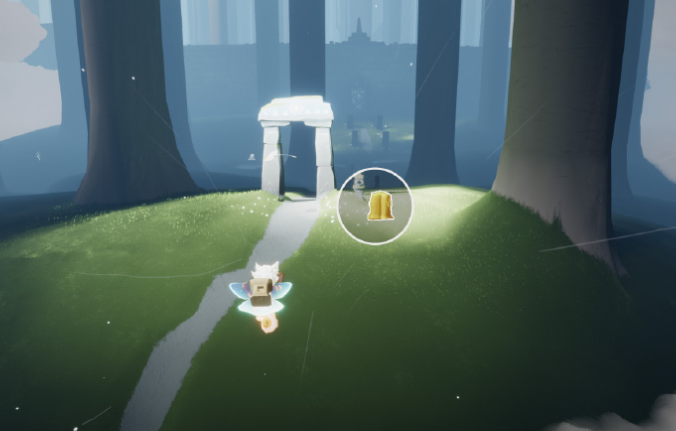 光遇的雨林里面怎么拿心2