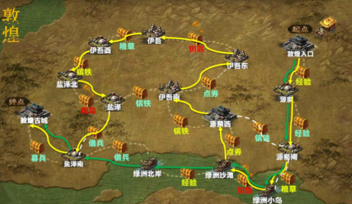 攻城掠地丝绸之路怎么才升得快3