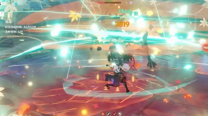 原神诡镜胡桃队怎么打2