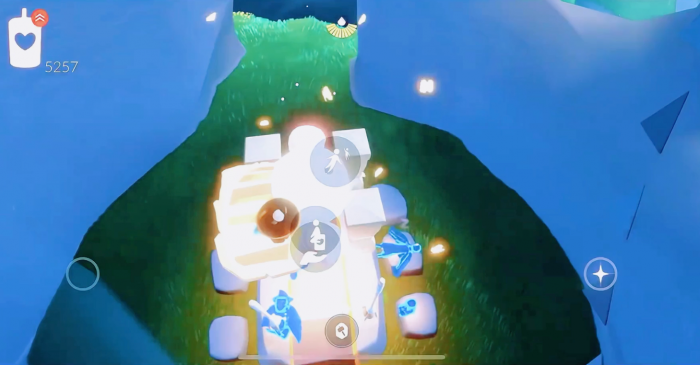 光遇荧光森林怎么进1