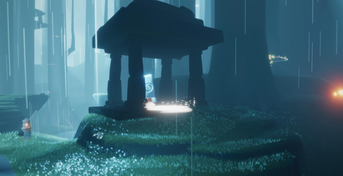 光遇荧光森林怎么进2