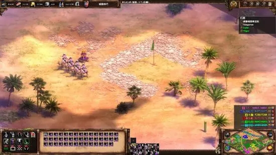 帝国时代2如何快速造兵1