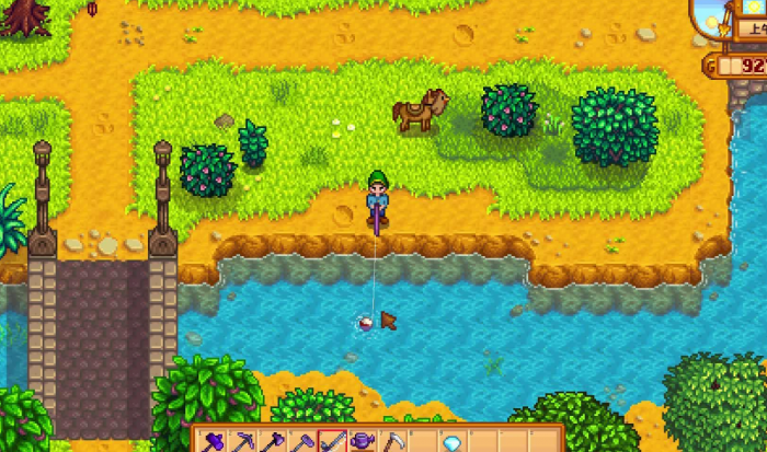 星露谷物语钓到鱼王怎么处理1